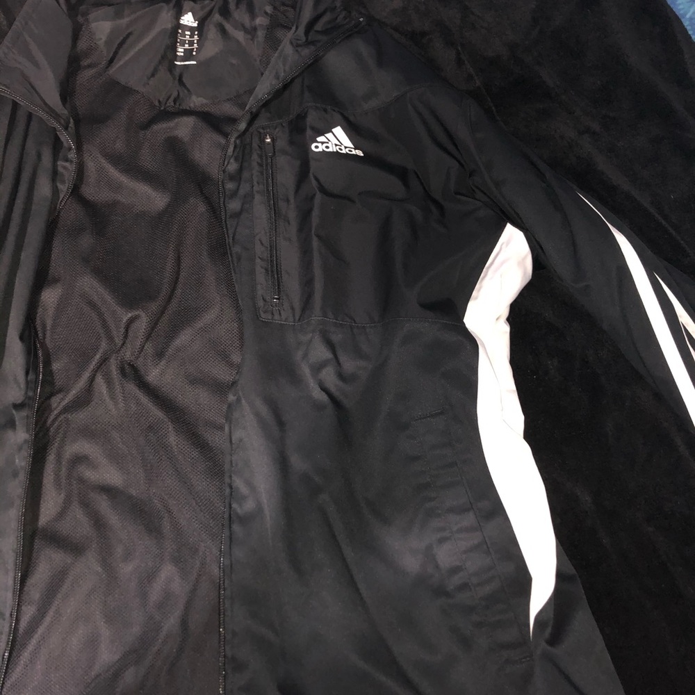 Men’s adidas windbreaker and climax pants bundle